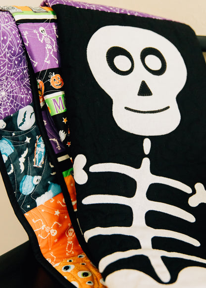 Spooky Spooky Skeleton PDF Quilt Pattern