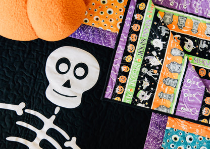 Spooky Spooky Skeleton PDF Quilt Pattern