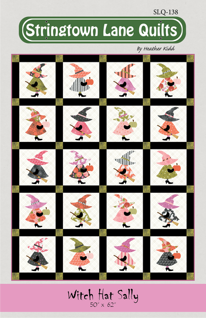 Witch Hat Sally Quilt Pattern PDF