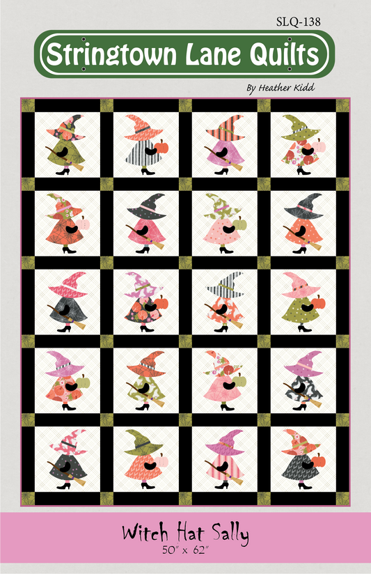 Witch Hat Sally Quilt Pattern PDF