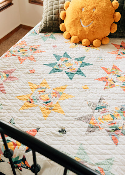Pineapple Stars Quilt Pattern PDF