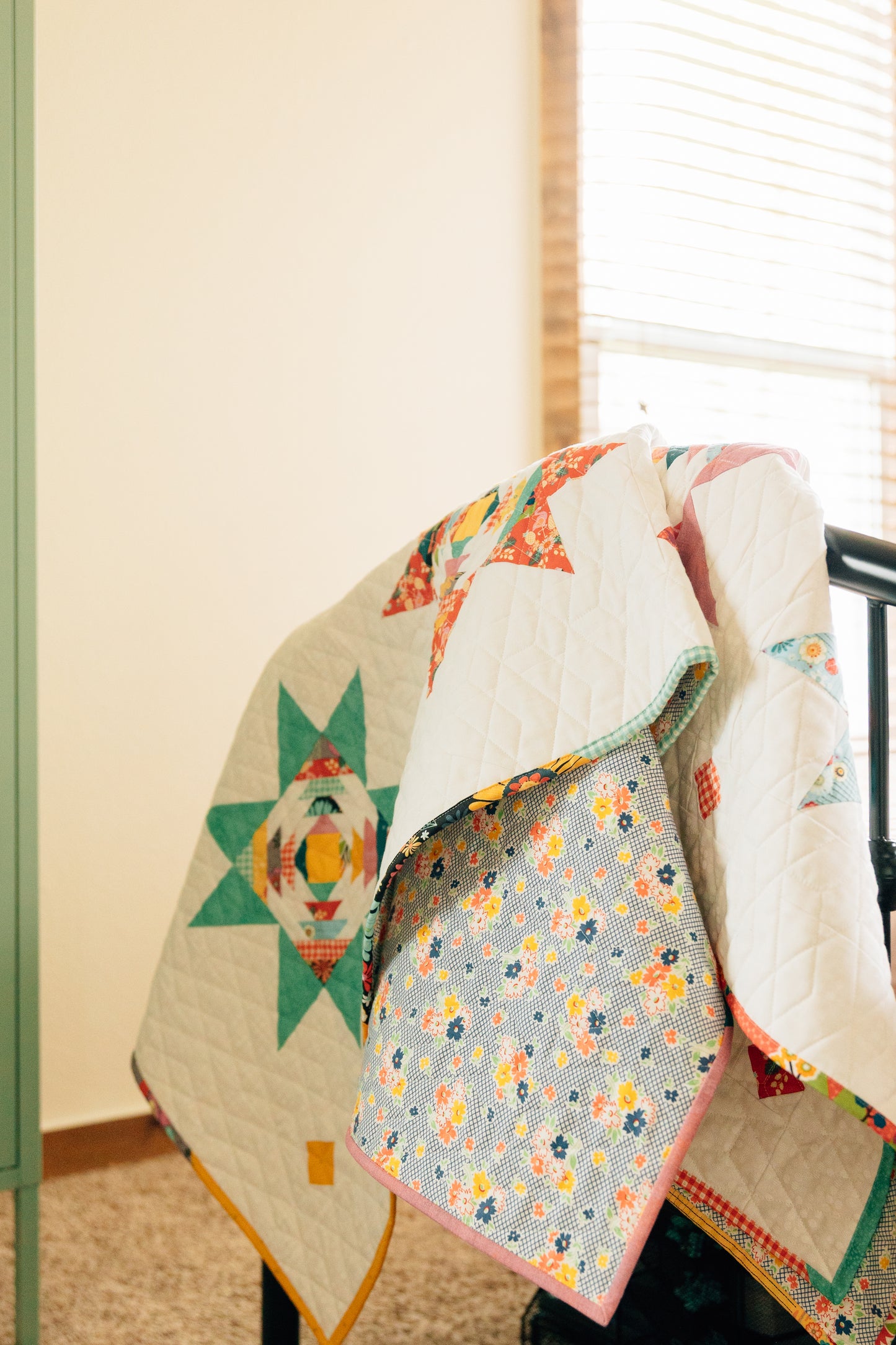 Pineapple Stars Quilt Pattern PDF