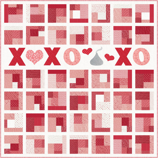 XOXO Applique PDF add-on