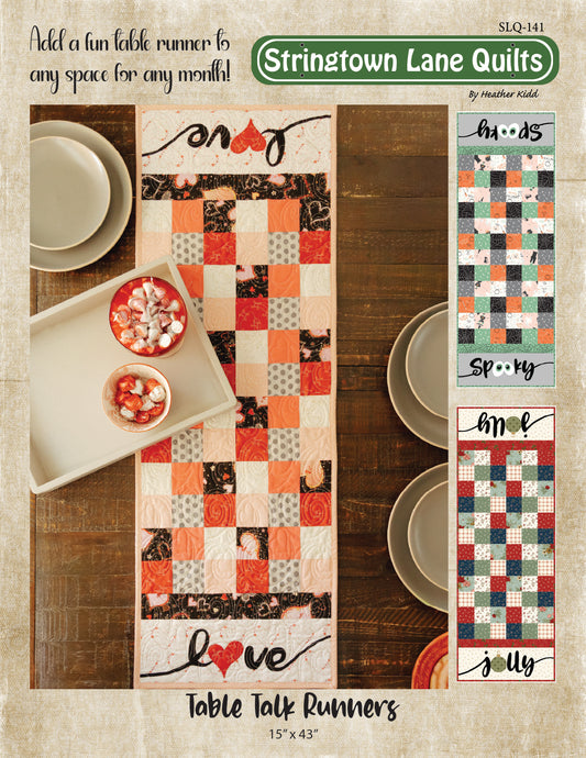 Table Talk Runners PDF Pattern