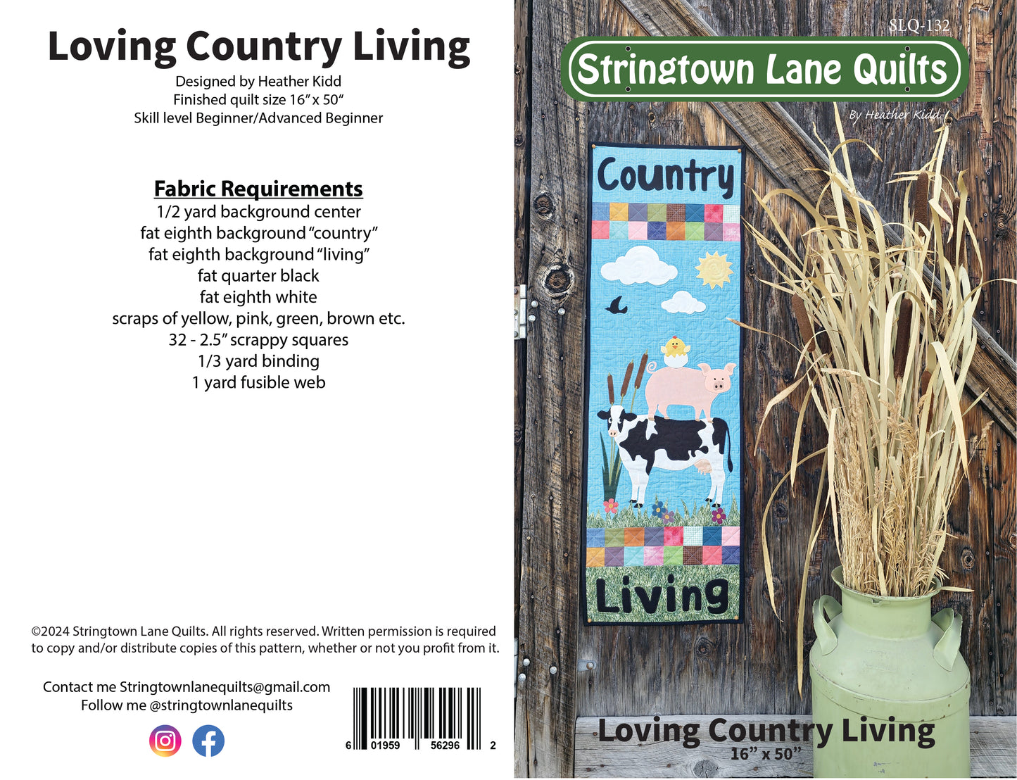 Loving Country Living Door Banner PDF