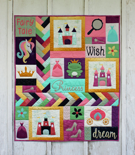 Fairy Tale Princess Quilt Pattern PDF