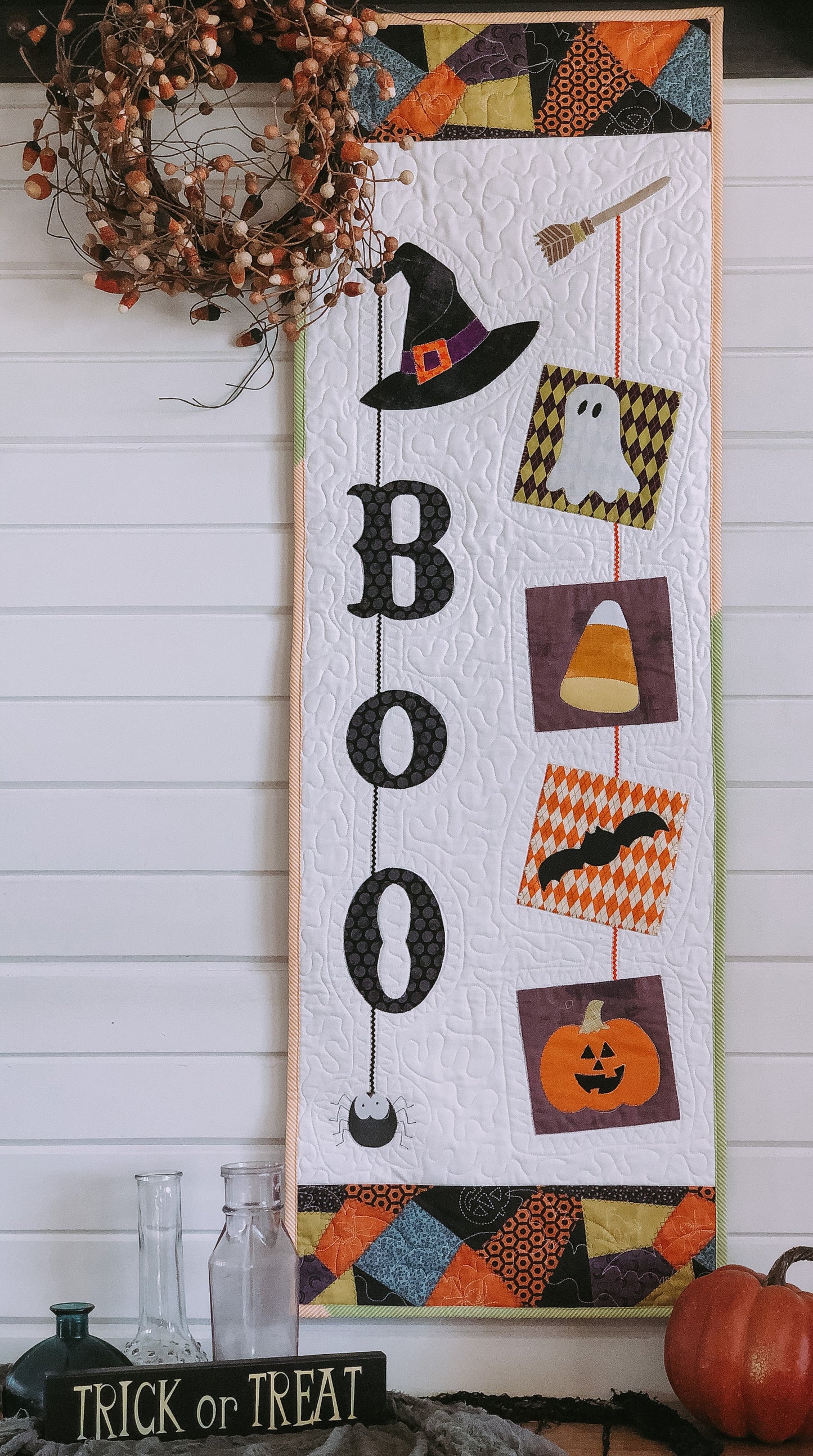 BOO Quilt Pattern PDF