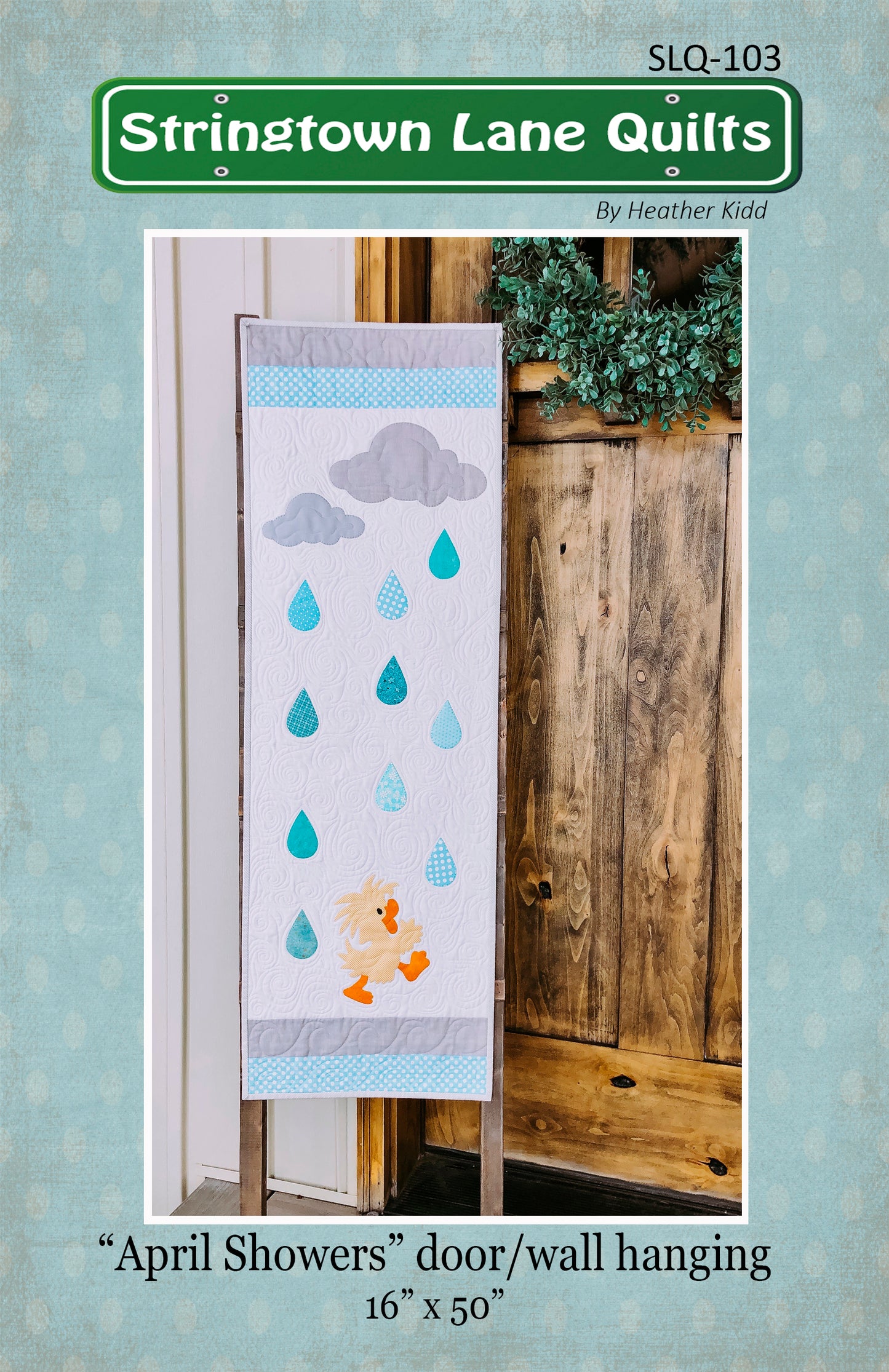 April Showers Quilt Pattern PDF