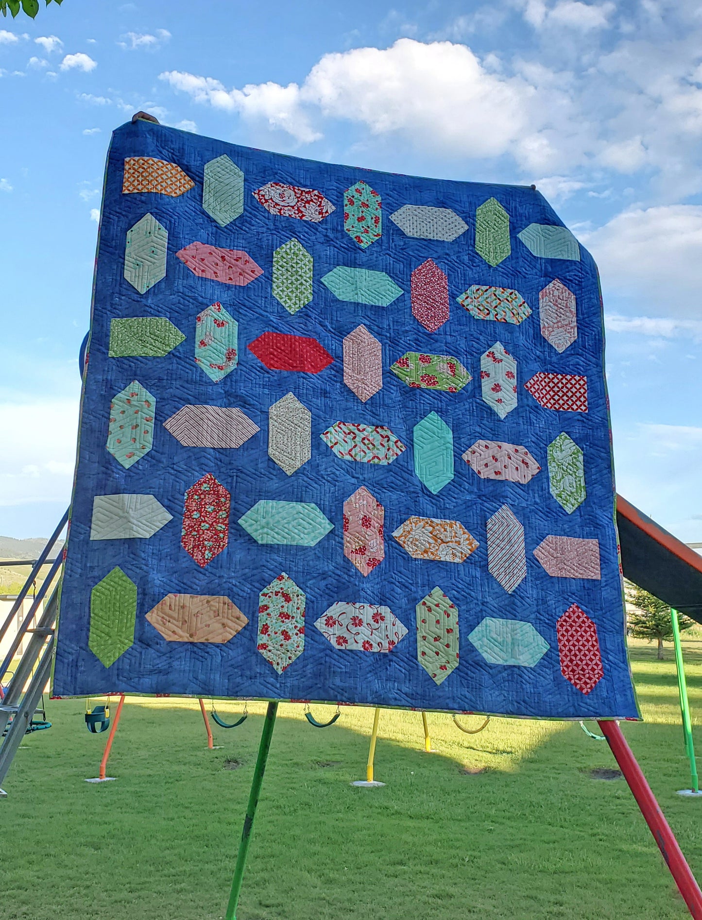 Ruby Play Quilt Pattern PDF