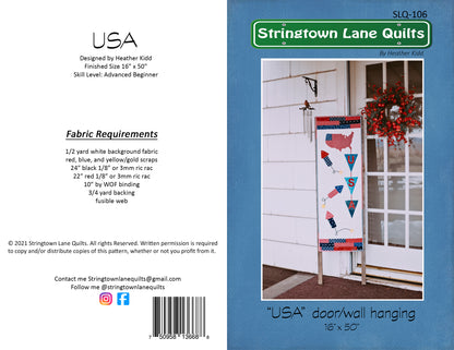 USA Quilt Pattern PDF