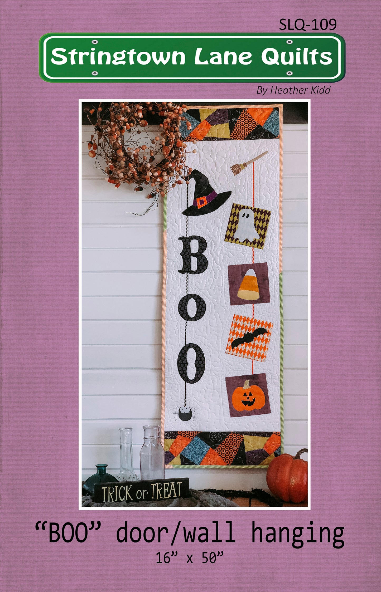 BOO Quilt Pattern PDF