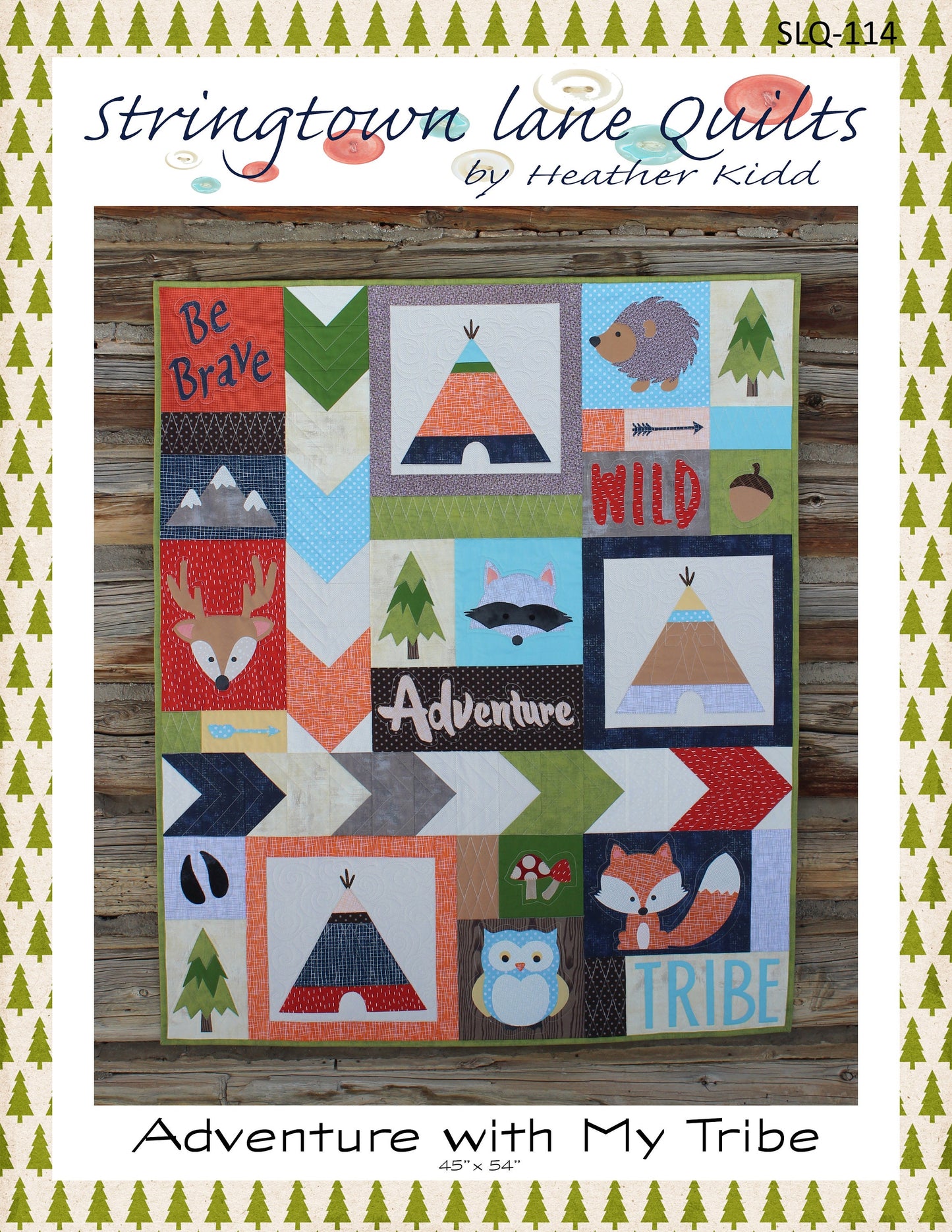 Adventure with My Tribe Quilt Pattern PDF