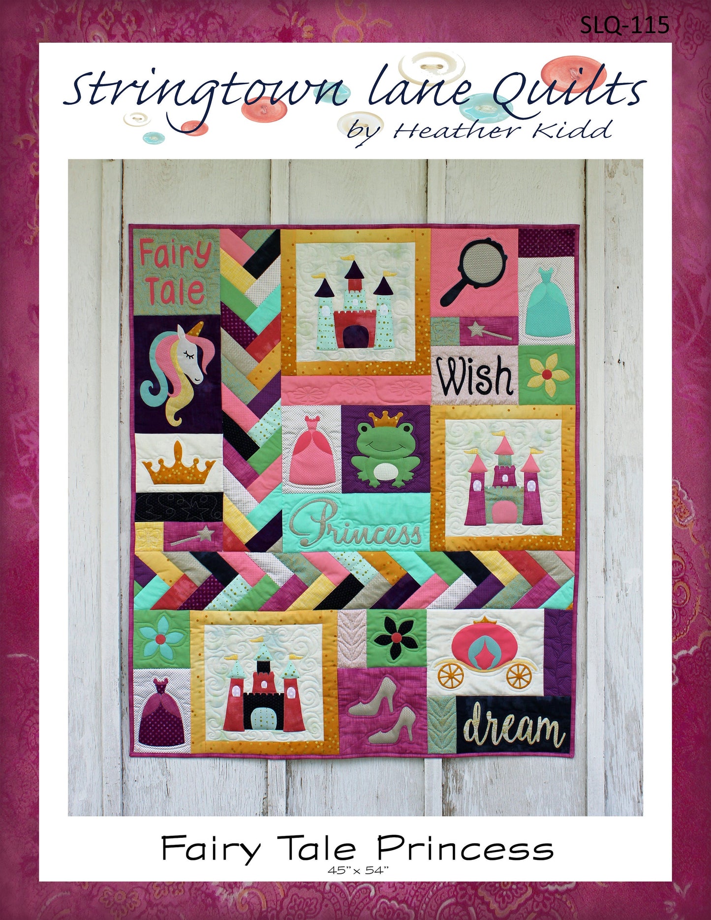 Fairy Tale Princess Quilt Pattern PDF