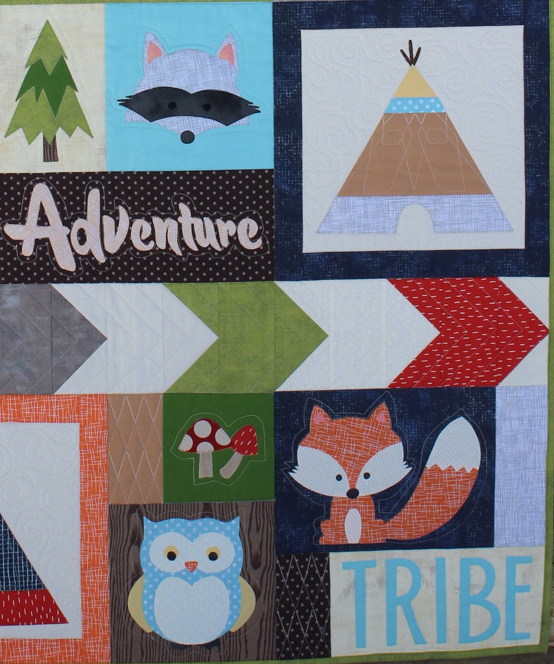 Adventure with My Tribe Quilt Pattern PDF