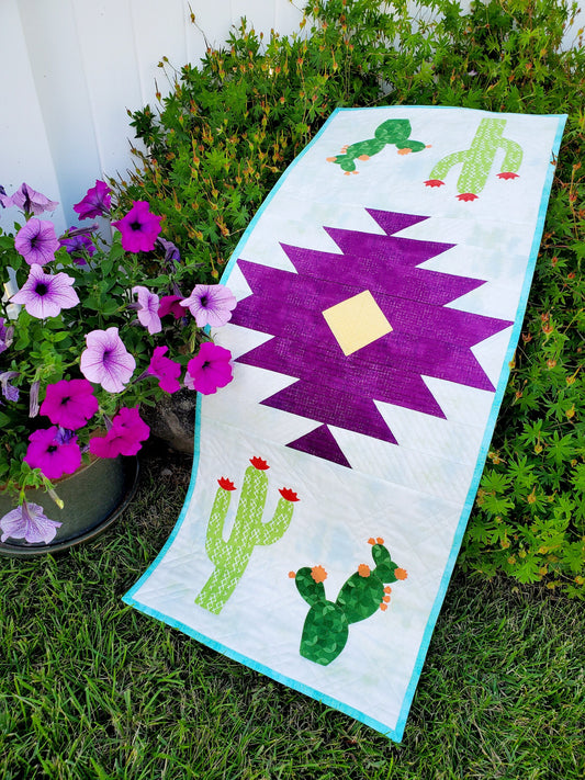 Tucson Table Runner Quilt Pattern PDF