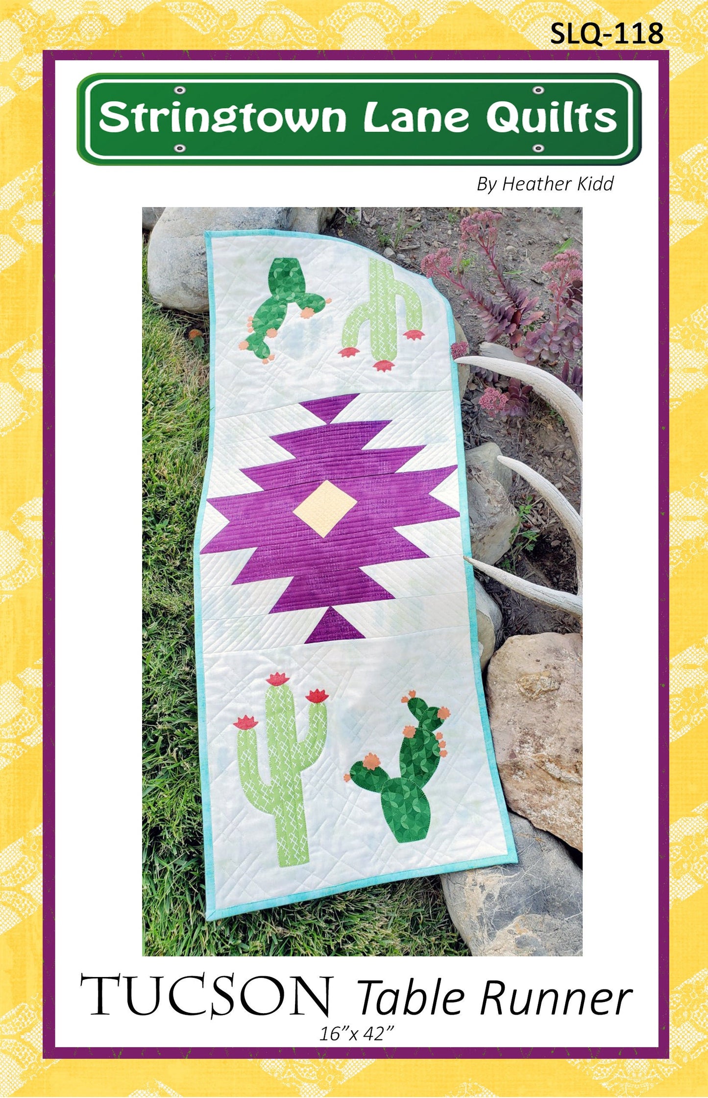 Tucson Table Runner Quilt Pattern PDF