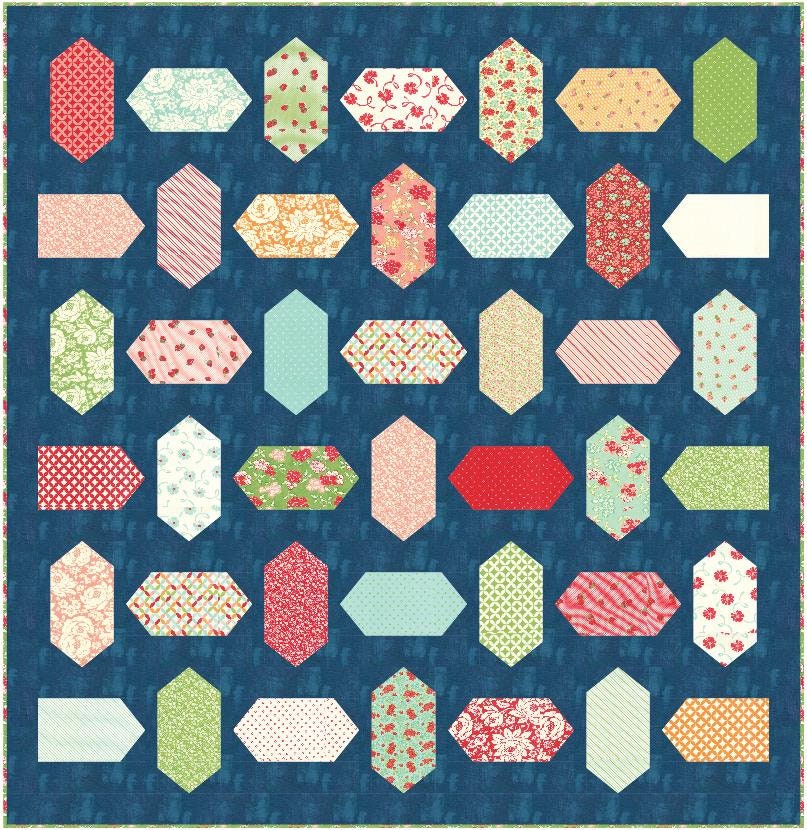 Ruby Play Quilt Pattern PDF