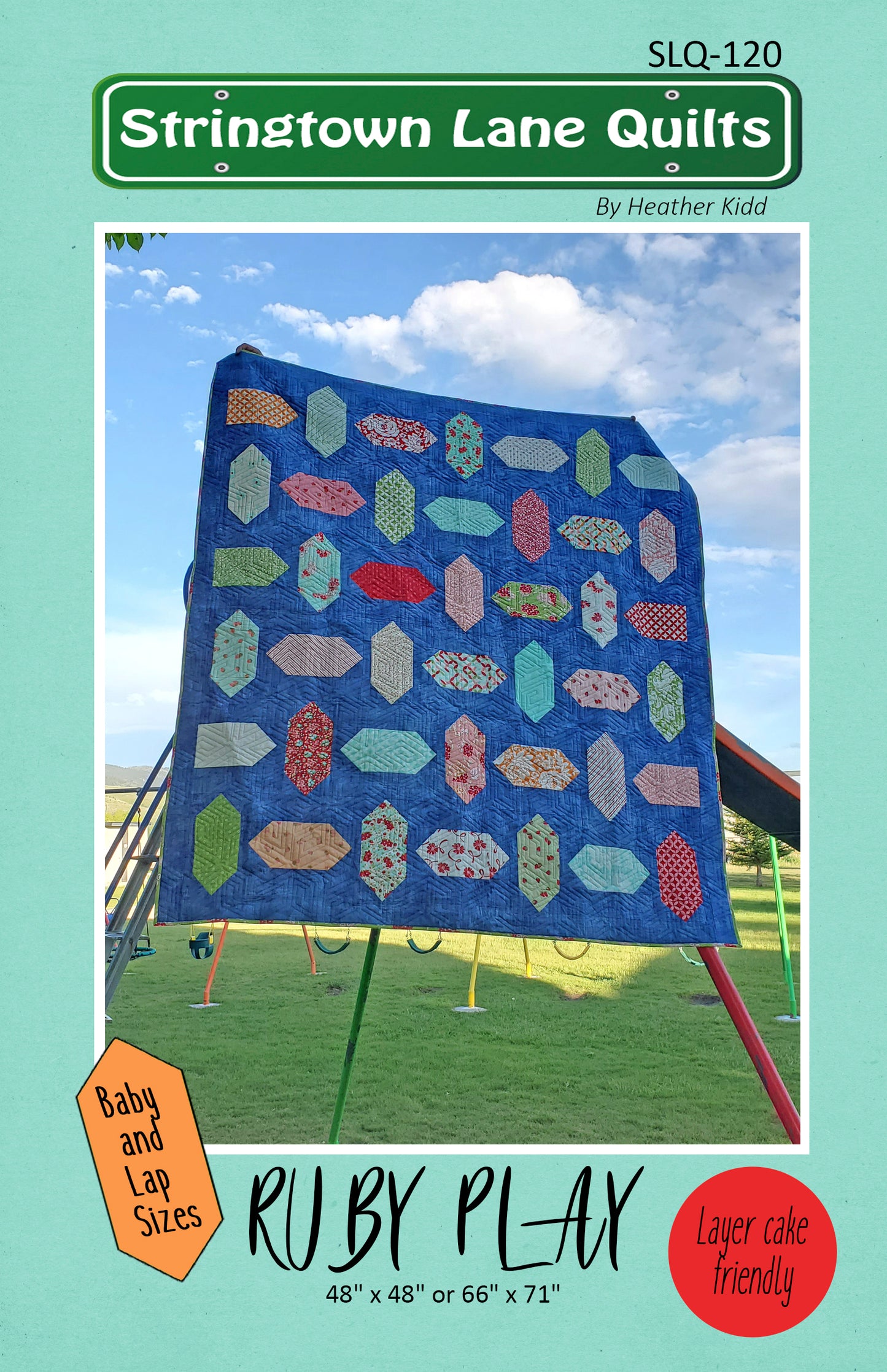 Ruby Play Quilt Pattern PDF